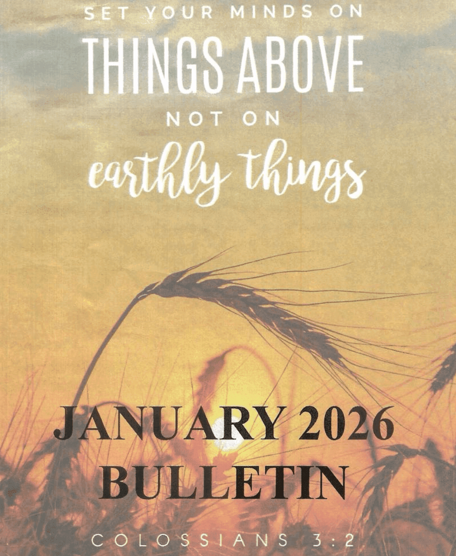 Set Your Minds On Things Above Not On Earthly Things